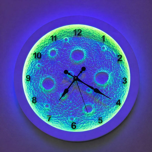 RGB MOON CLOCK